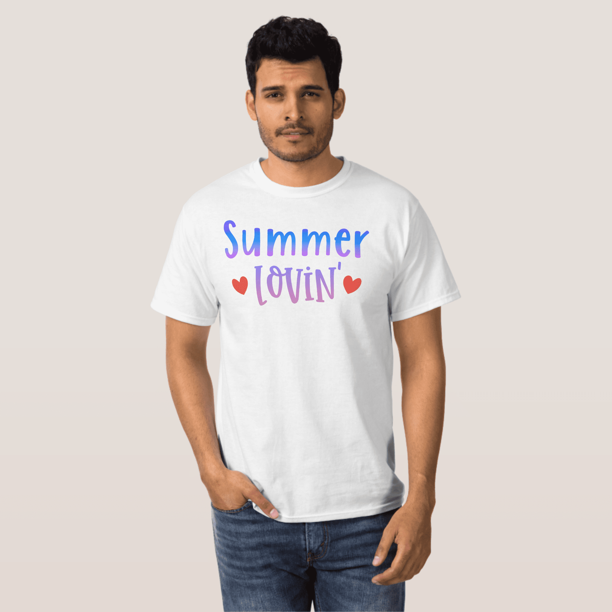 summer lovin' retro sunset t shirt